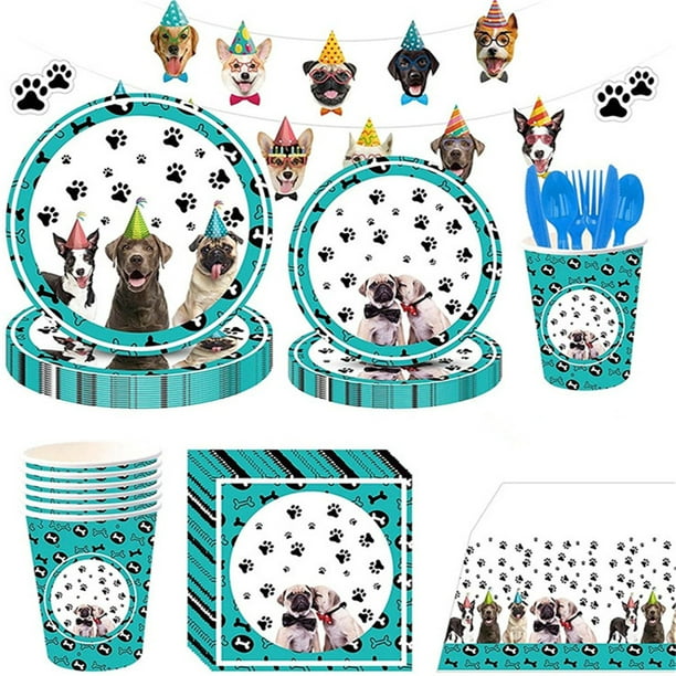 Teacher/Classroom Giveaways Adorable 48 Piece Puppy Dog Theme Party Set ~ 12 Colorful Paw Print Pencils & 36 Puppy Dog Tattoos ~ Theme Party 